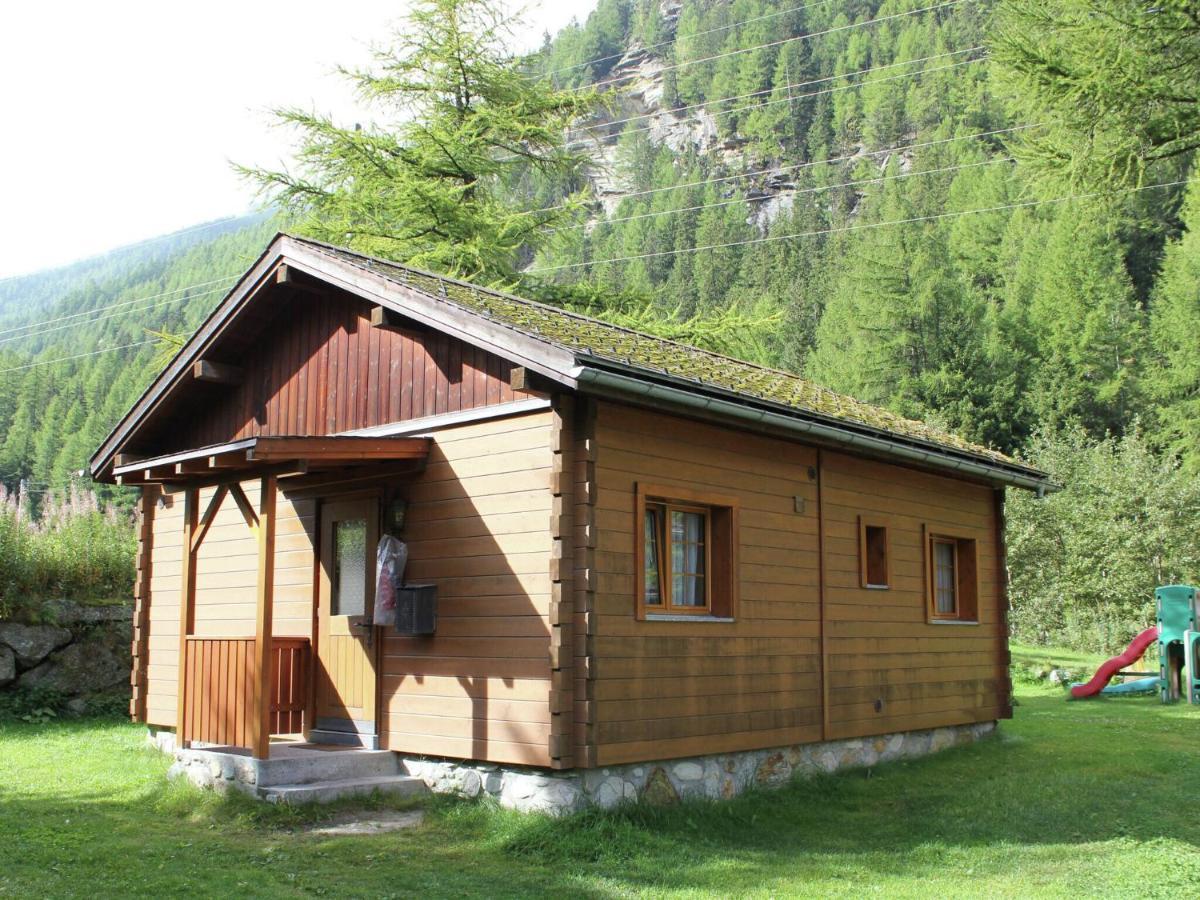 Modern Chalet In Saas Balen With Garden Eksteriør bilde