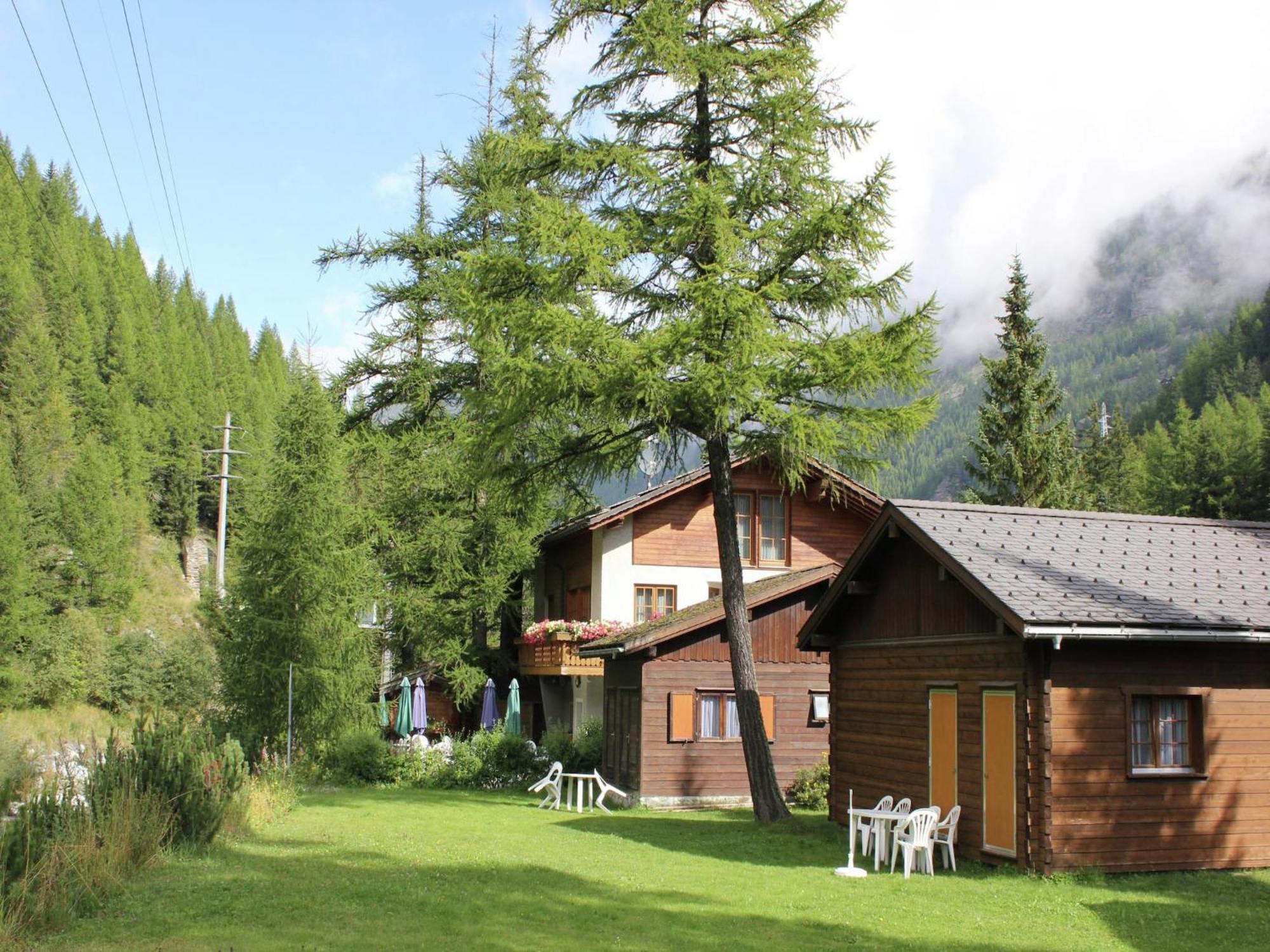 Modern Chalet In Saas Balen With Garden Eksteriør bilde
