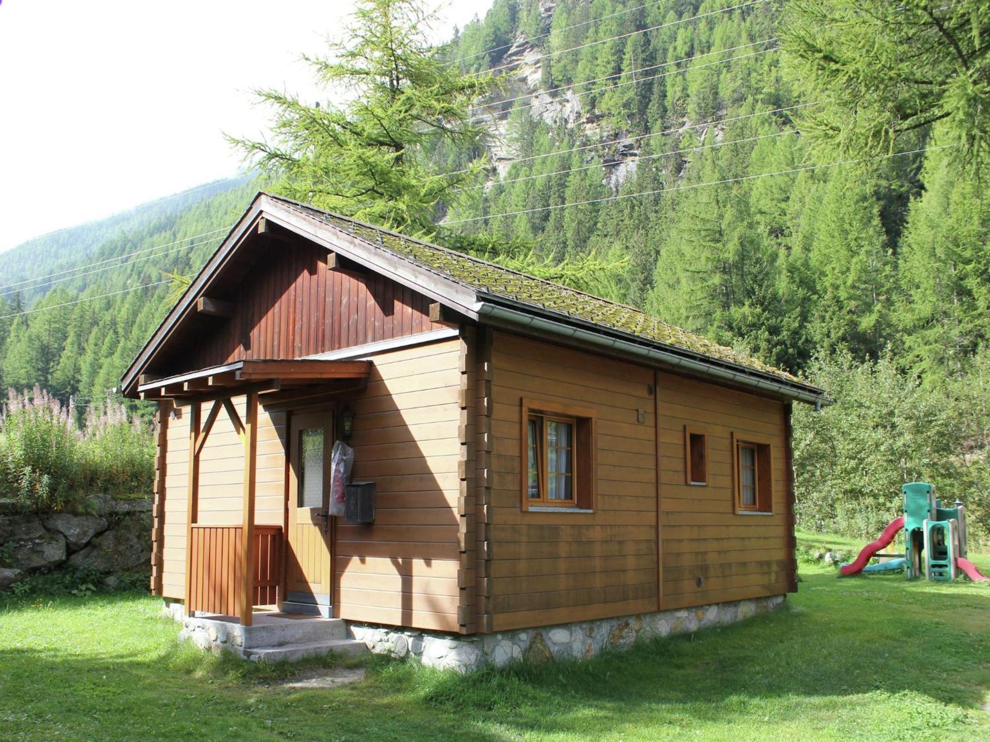 Modern Chalet In Saas Balen With Garden Eksteriør bilde
