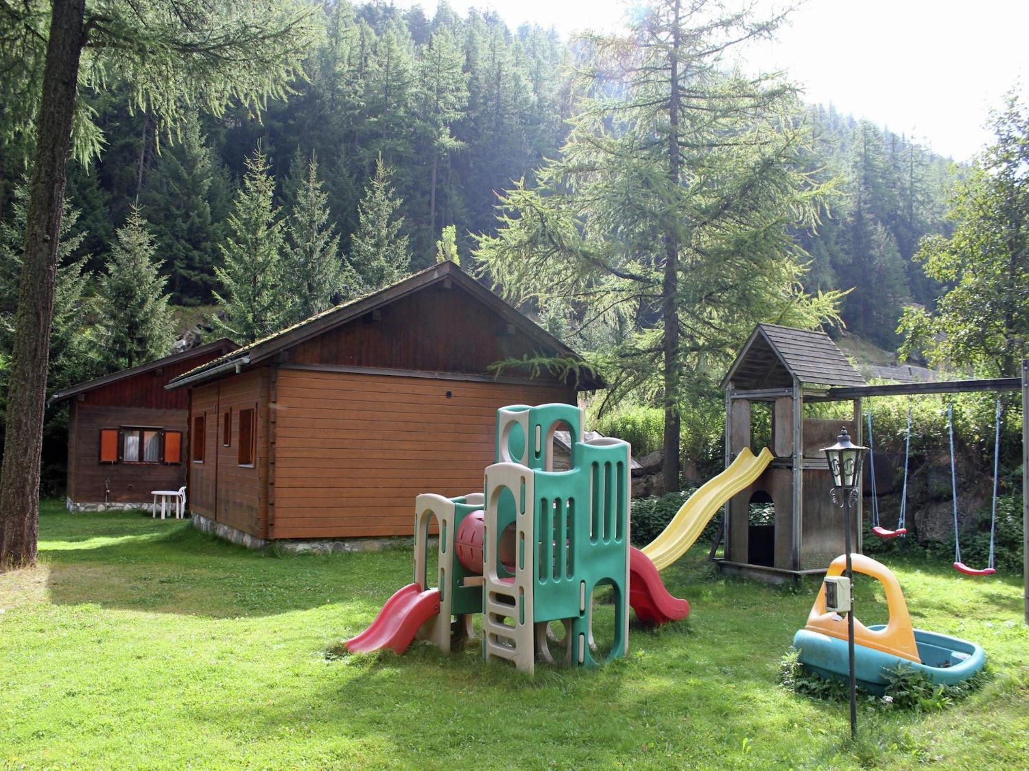 Modern Chalet In Saas Balen With Garden Eksteriør bilde
